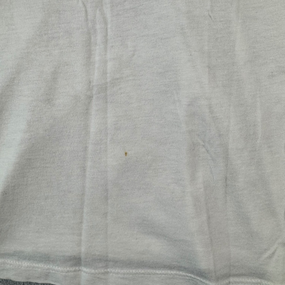 Y2K Fox Racing T-Shirt Womens White Fox Riders Company Graphic V-Neck Tee Size M - Picture 8 of 8
